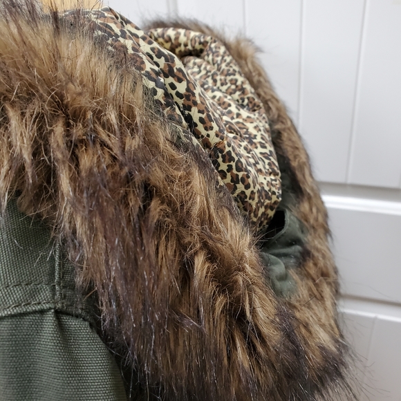 TALULUA - Faux fur trim jacket - Picture 3 of 3